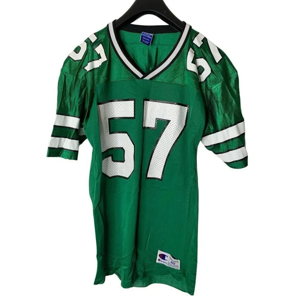 Vintage Champion New York Jets jersey Mo Lewis #57 NFL size 40